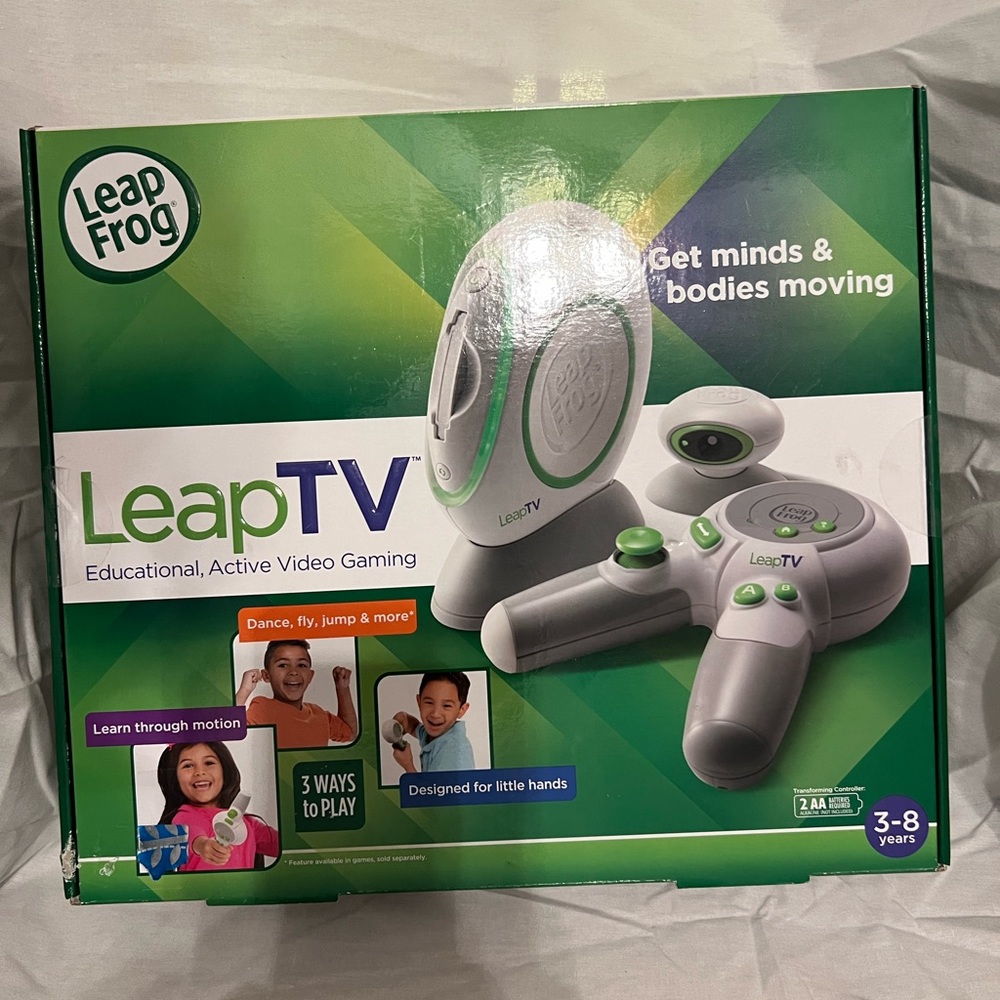 New~ LeapTv Educational, Active Video Gaming